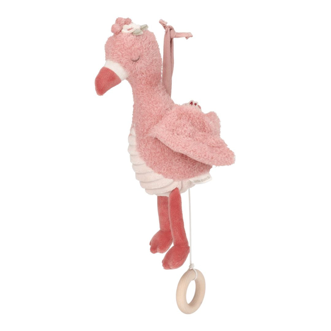 Little Dutch® Glasbena obešanka flamingo Safari Friends Little Dutch