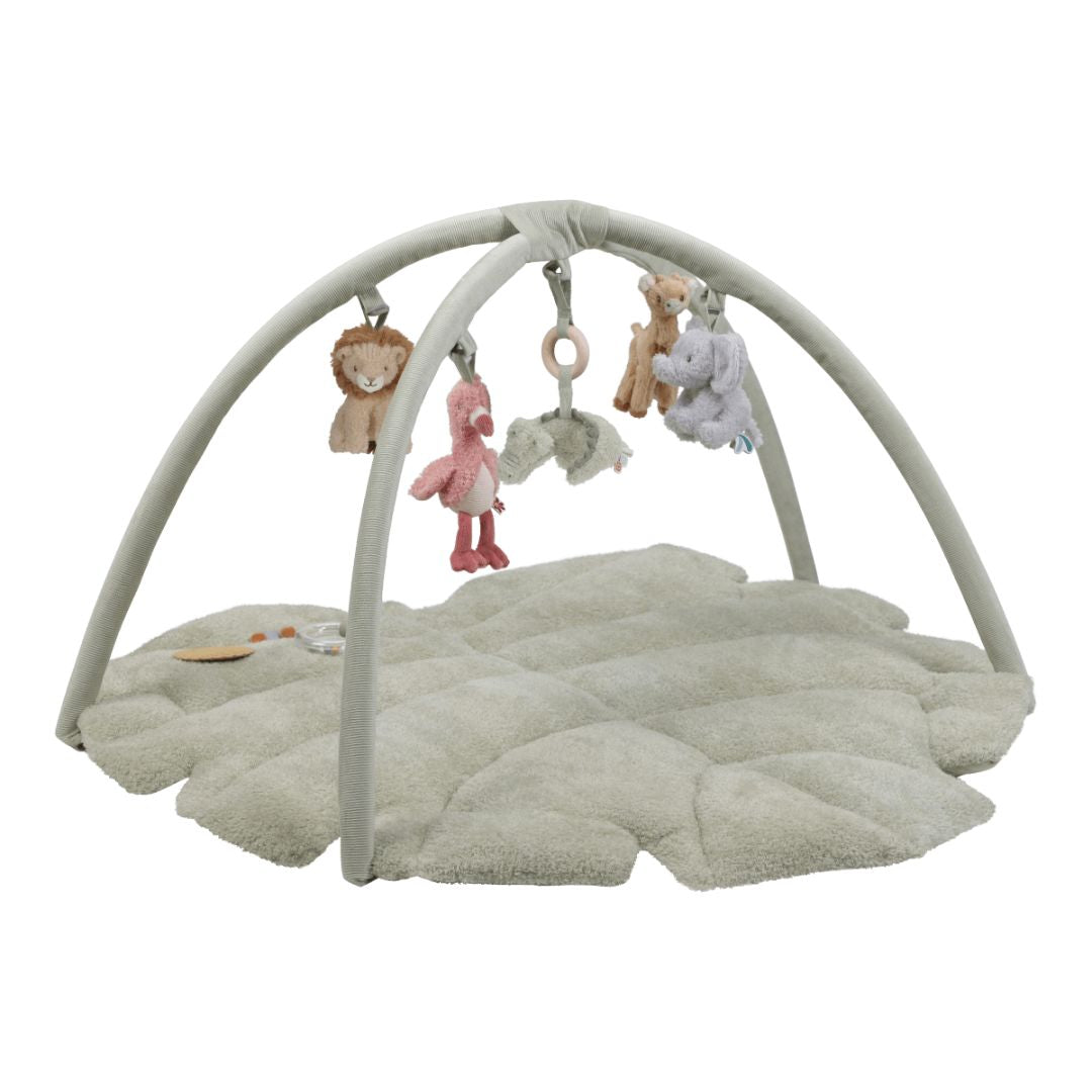 Little Dutch® Igralna podloga z lokom Safari Friends Little Dutch