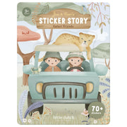 Little Dutch® Libretto di adesivi Safari Friends