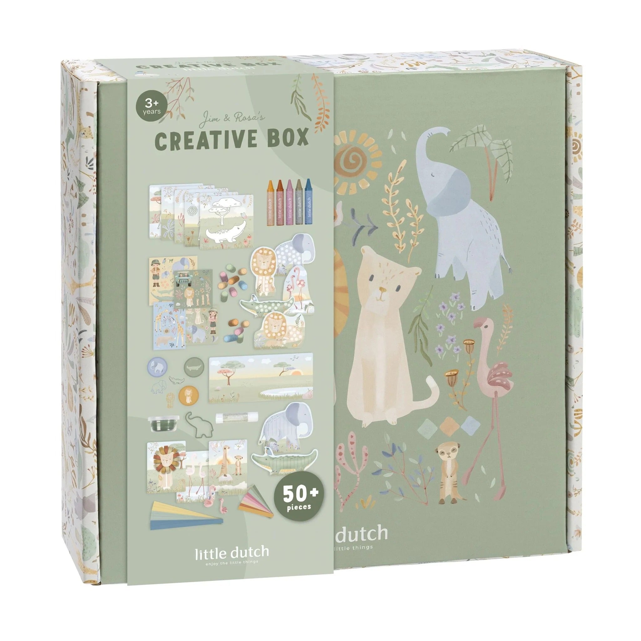 Little Dutch® Kreativna škatla XL Safari