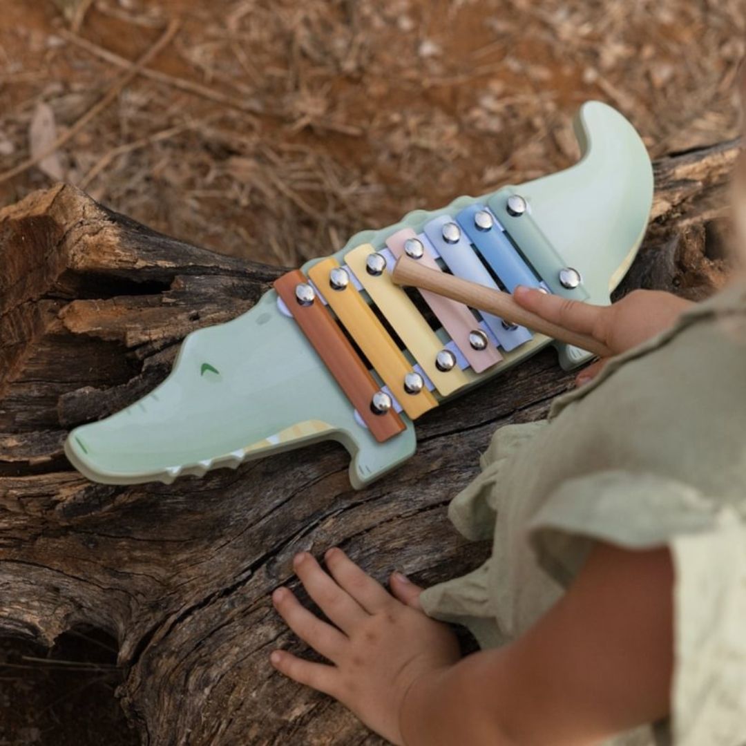 Little Dutch® Xilofono in legno Safari Friends