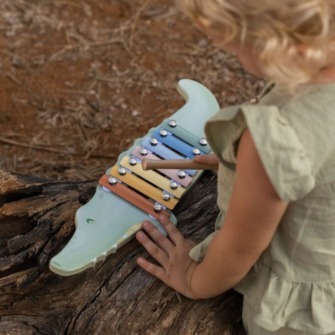 Little Dutch® Xilofono in legno Safari Friends