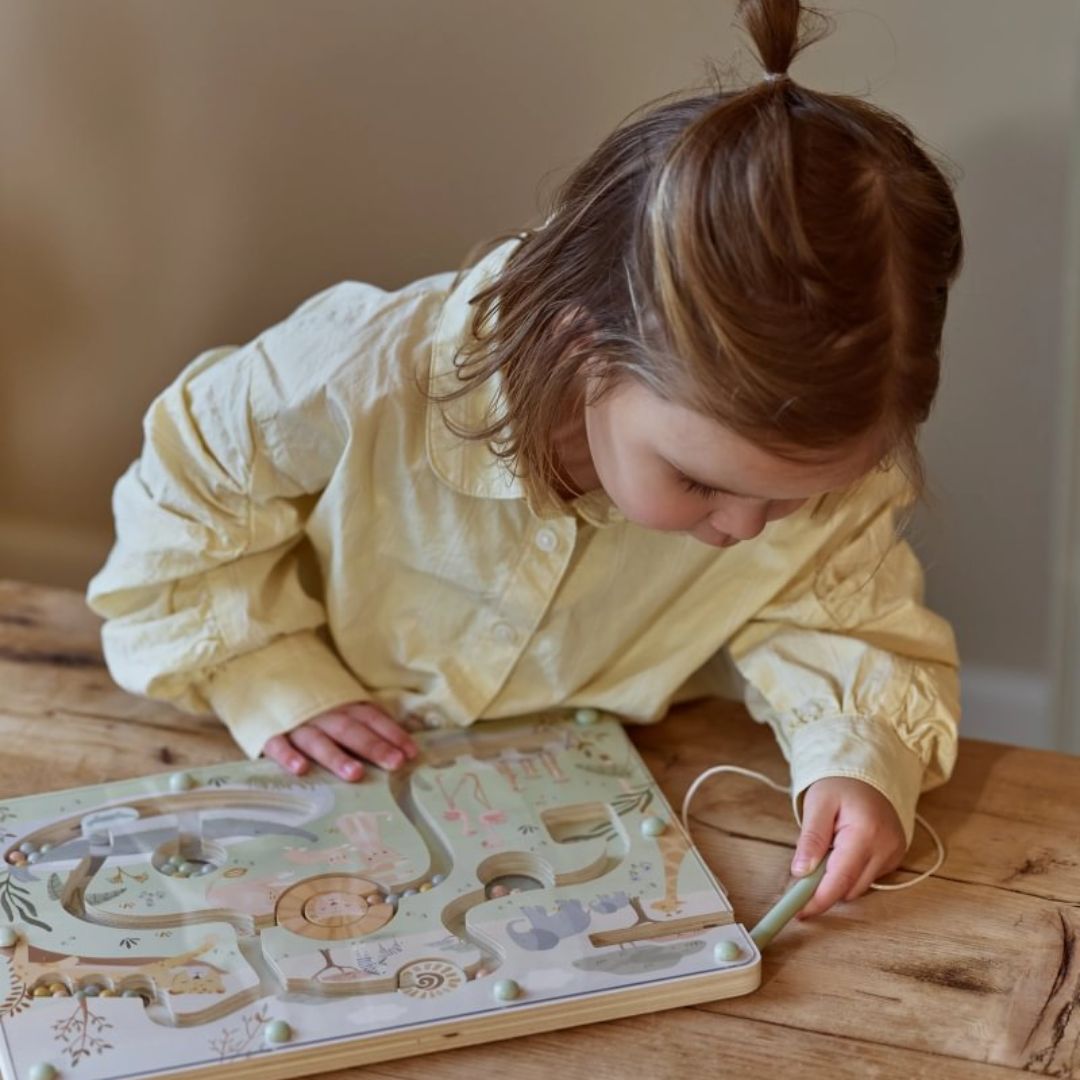 Little Dutch® Magnetni labirint Safari Friends