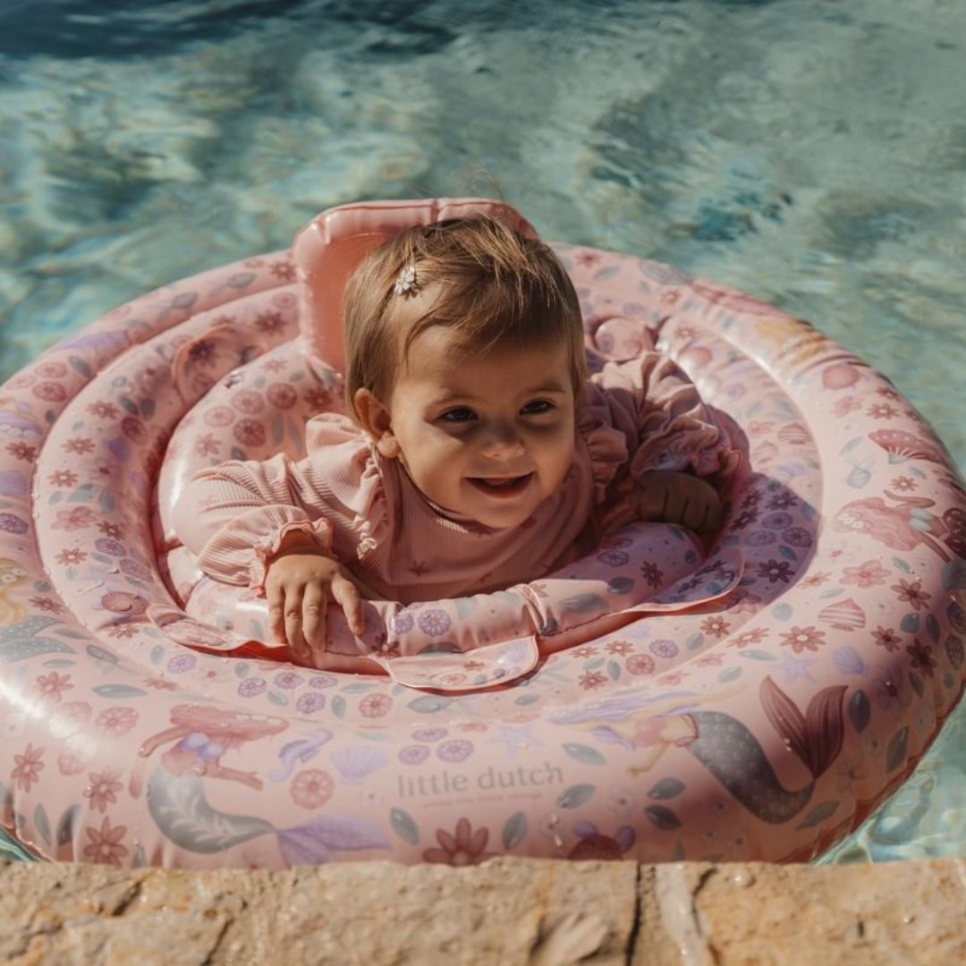 Little Dutch® Napihljiv otroški plavalni obroč Dreamy Mermaid Little Dutch