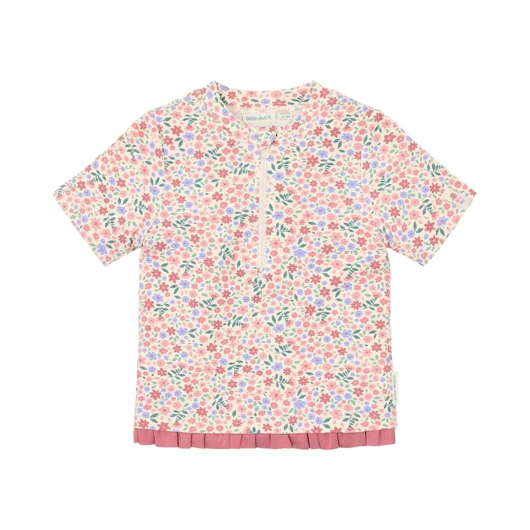 Little Dutch® Otroška kopalna majica Dreamy Flowerfield Little Dutch