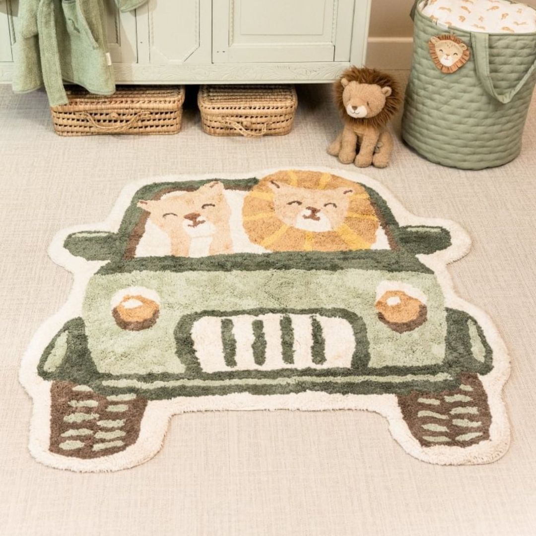 Little Dutch® Kids Rug Safari Car