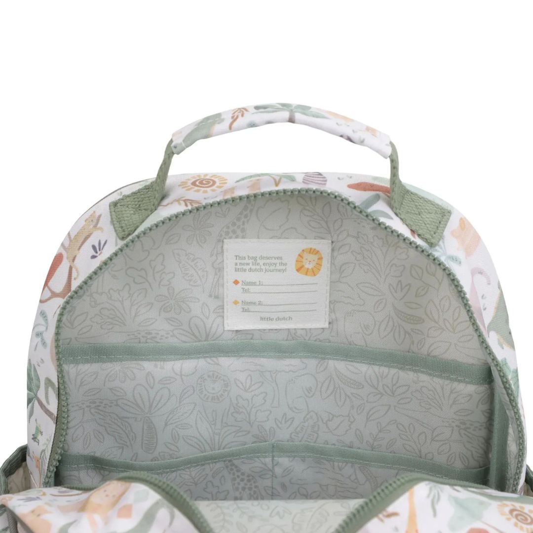 Little Dutch® Children's backpack Large Safari Friends