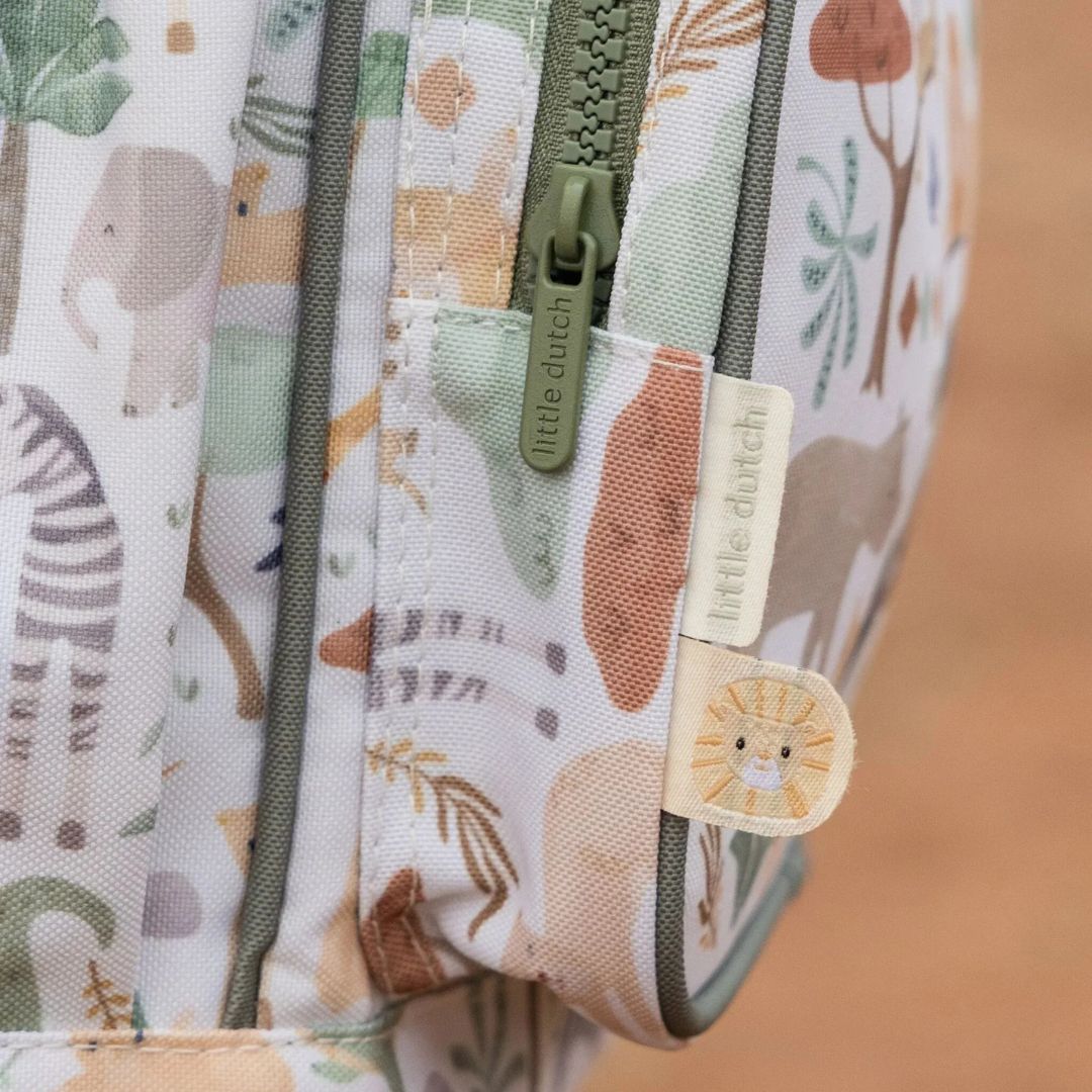 Little Dutch® Children's backpack Large Safari Friends