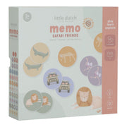 Little Dutch® Gioco della memoria per bambini Memo Safari Friends