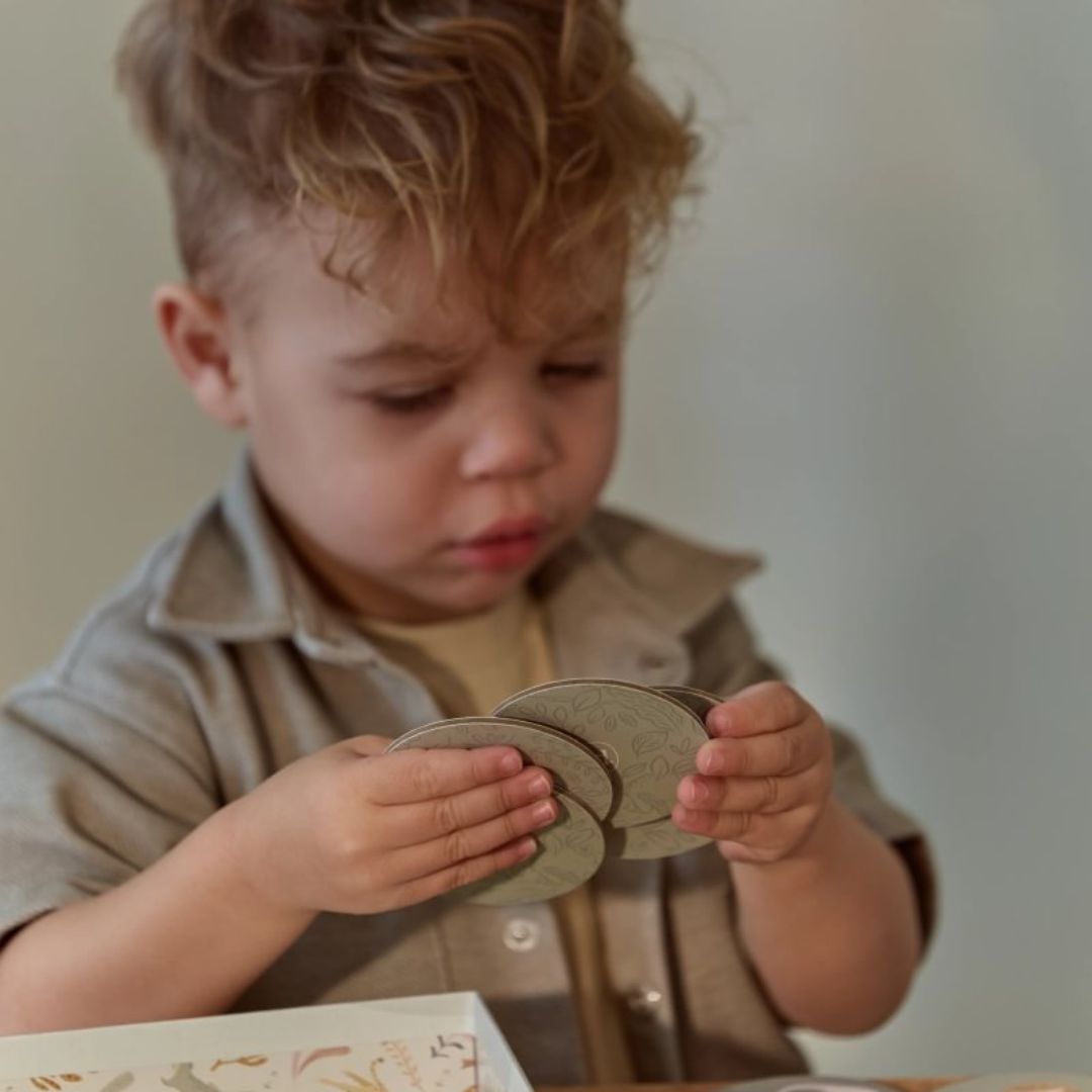 Little Dutch® Gioco della memoria per bambini Memo Safari Friends