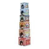 Little Dutch® Piramide di cubi con auto