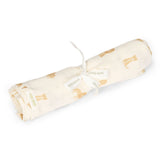 Little Dutch® Muslin swaddle blanket Safari Leo 120x120