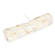 Little Dutch® Muslin swaddle blanket Safari Leo 120x120