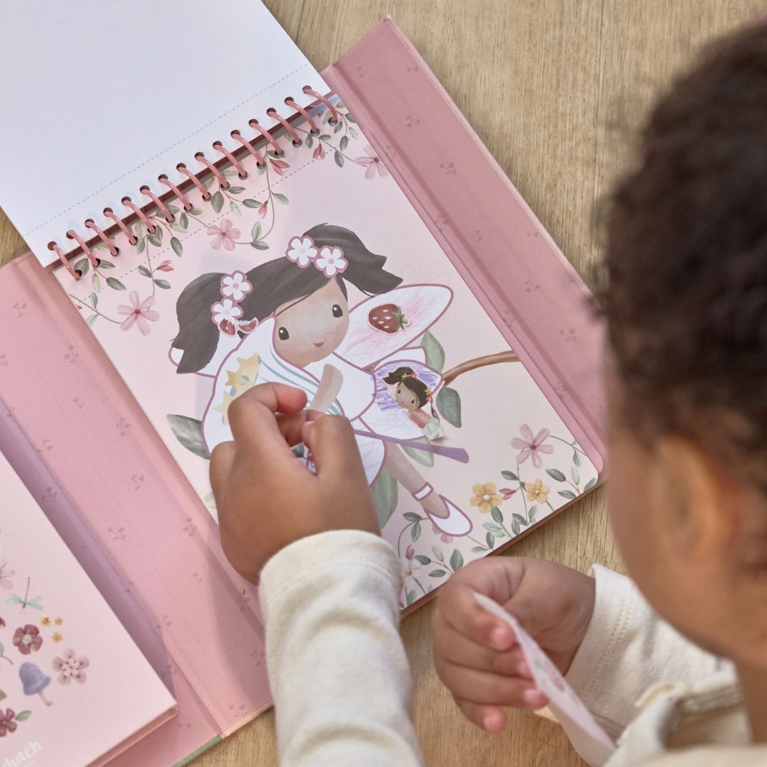 Little Dutch® Set per colorare Rosa Fairy Garden