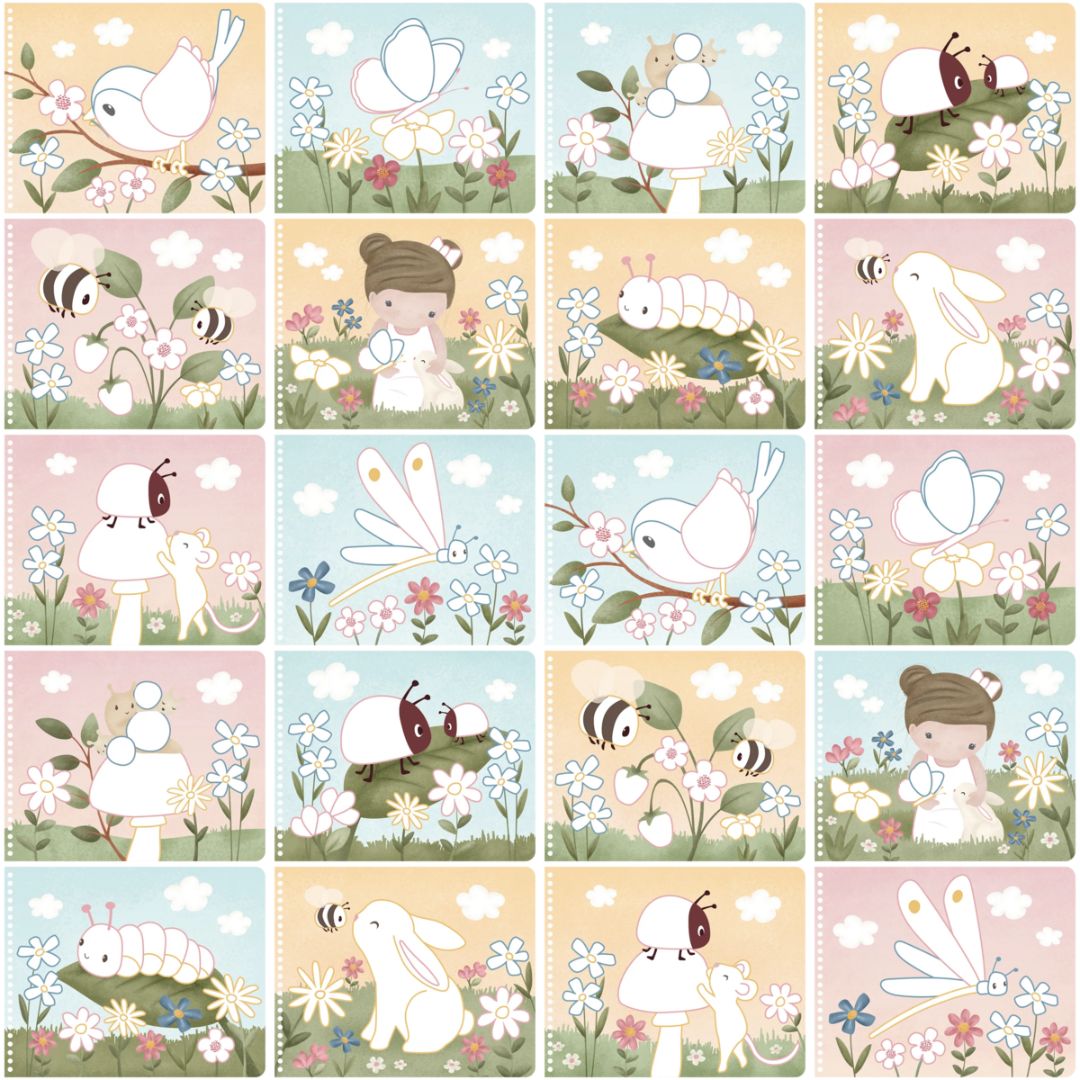 Little Dutch® Čarobna pobarvanka Rosa & Friends Little Dutch