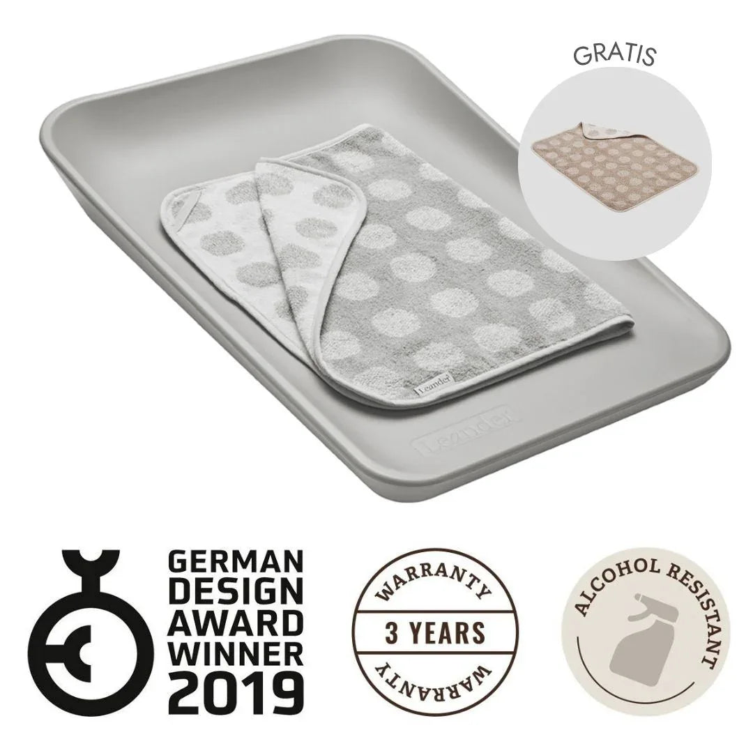 Leander® Previjalna podloga Matty™ Pearl Grey Leander