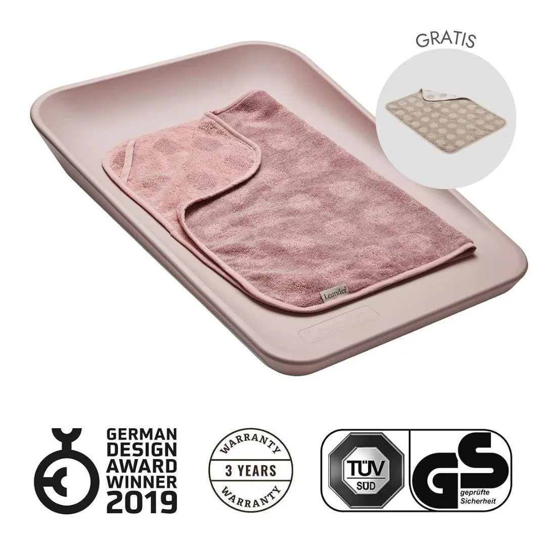 Leander® Previjalna podloga Matty™ Wood Rose Leander