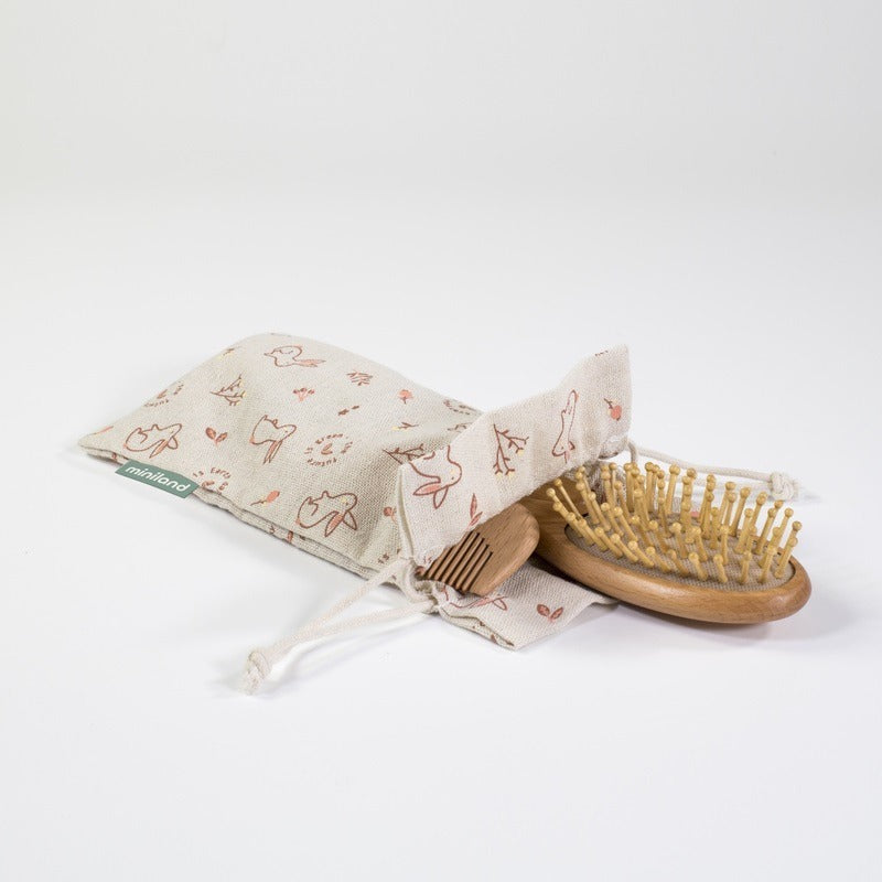 Miniland® Otroški set za nego las Bunny Miniland