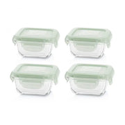 Miniland® Set 4 steklenih posodic Chip 160ml Miniland