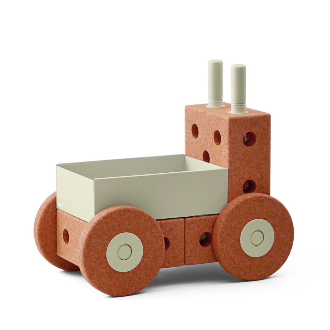 Modu® 3v1 Baby Walker Burnt Orange / Dusty Green