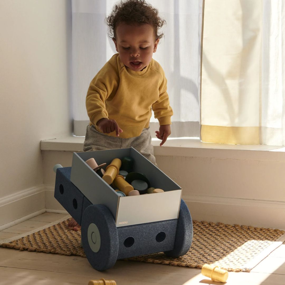 Modu® 3v1 Baby Walker Deep Blue / Sky Blue Modu