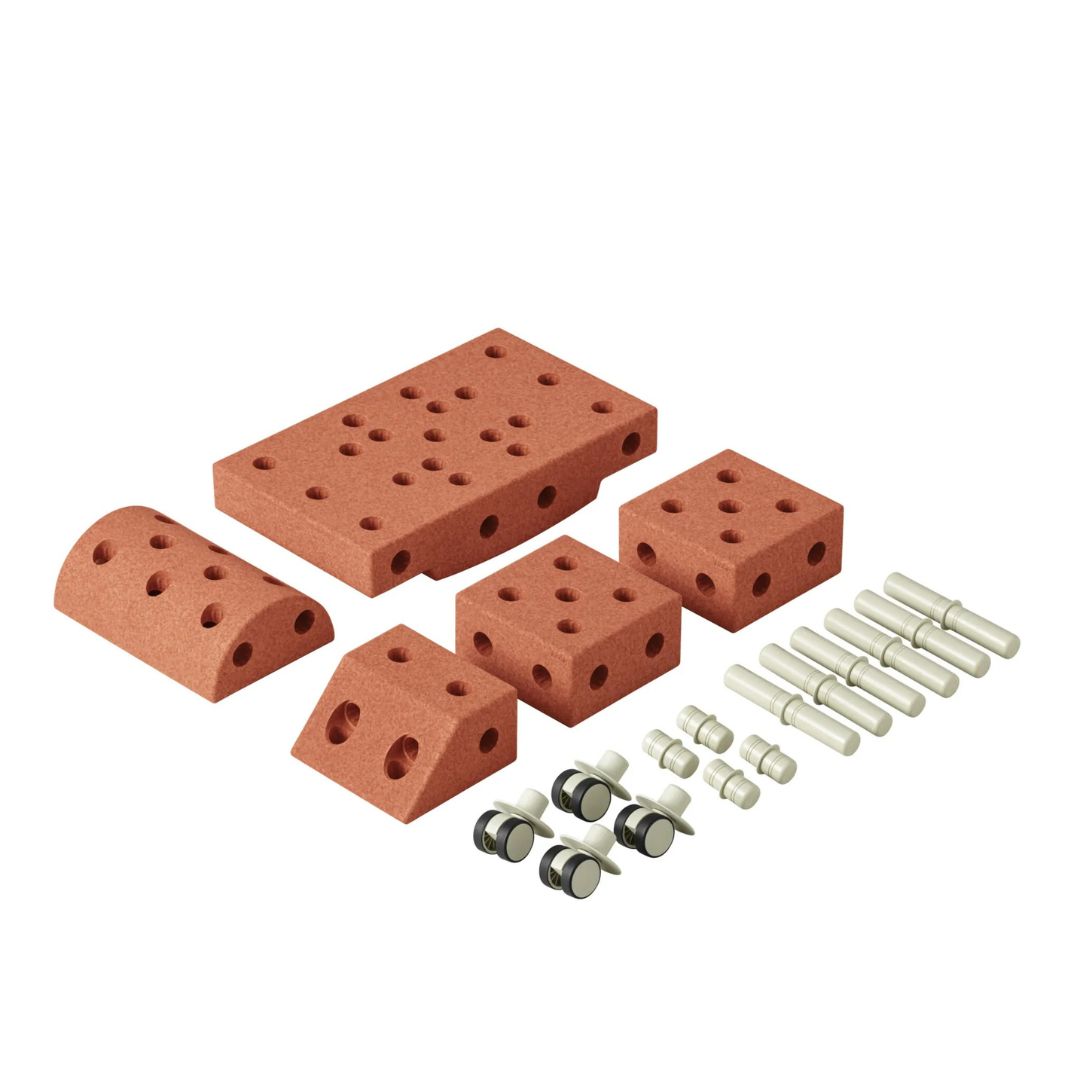 Modu® Explorer set - Burnt Orange/Dusty Green