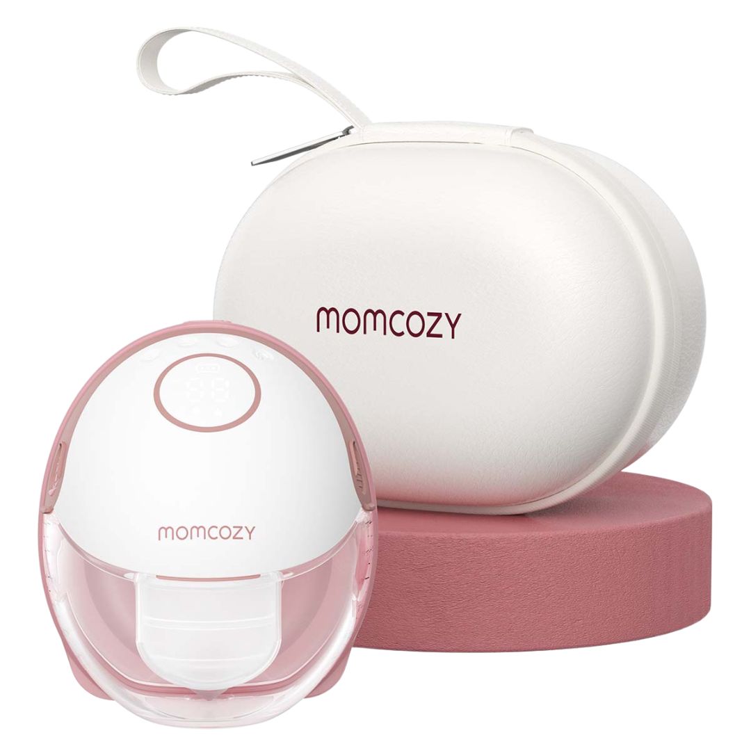 Momcozy® M6 Mobile Style™ Tiralatte elettrico singolo Hands-Free Cozy Red