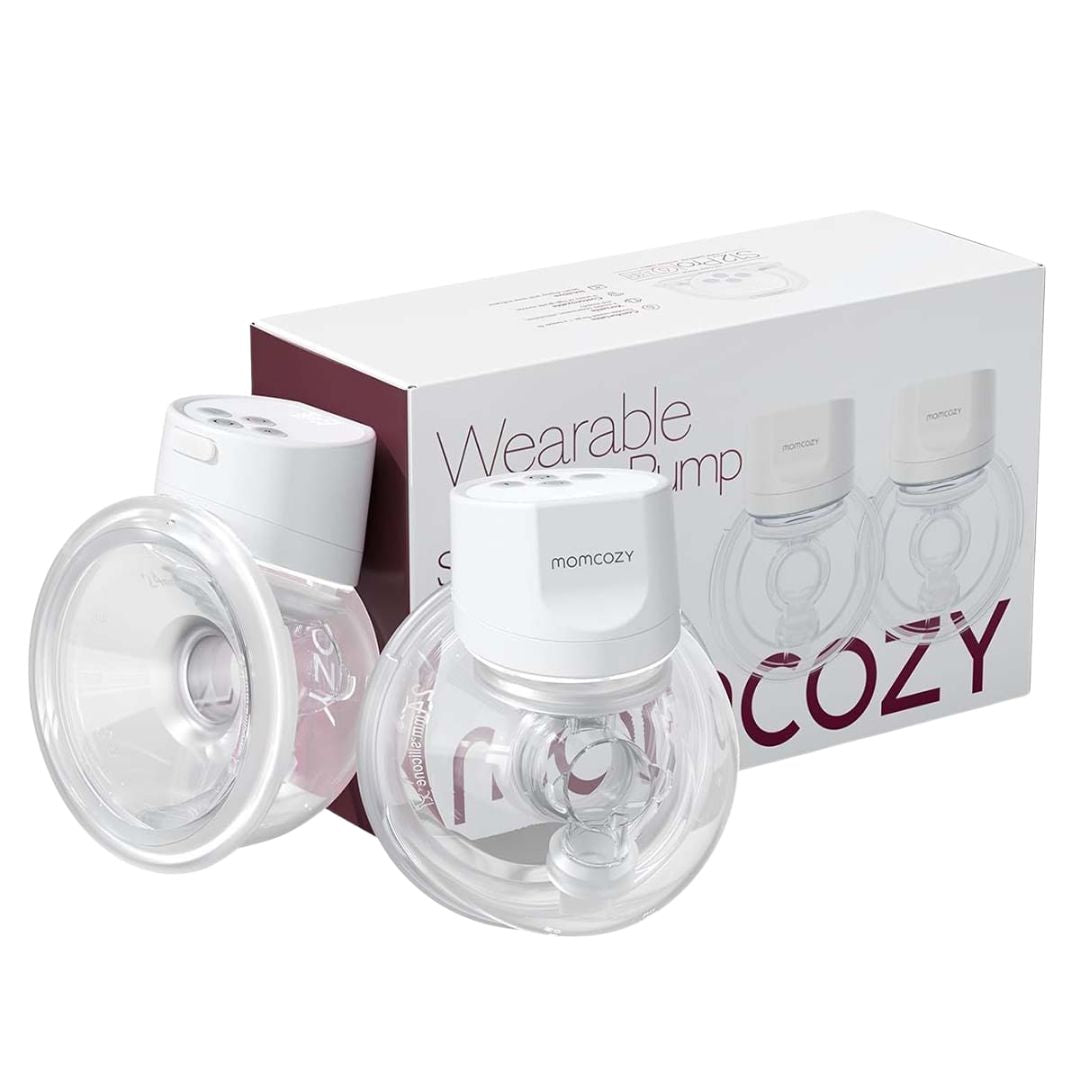 Momcozy® S12 Pro Dvostruka električna prsna pumpa Hands-Free White