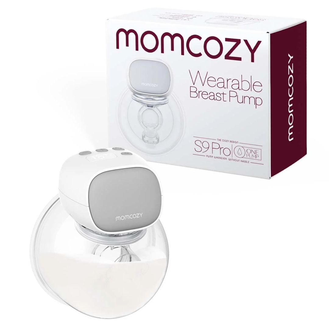 Momcozy® jednokratna električna prsna pumpa S9 Pro Hands-Free Grey