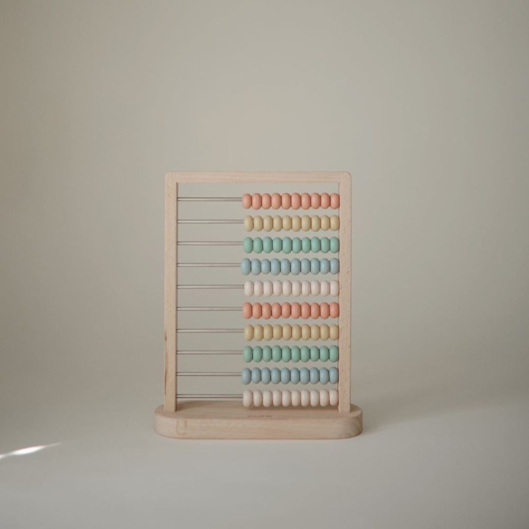 Mushie® Abakus iz lesa Mushie