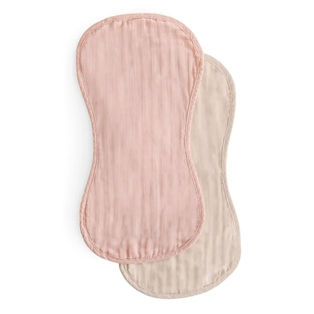 Mushie® Komplet 2 tetra pleničk Blush/Fog Mushie