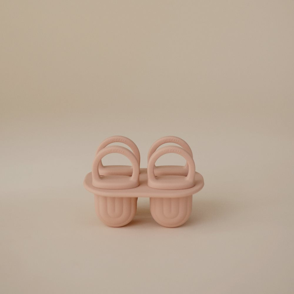Mushie® Silikonski modelček za sladoled Blush Mushie