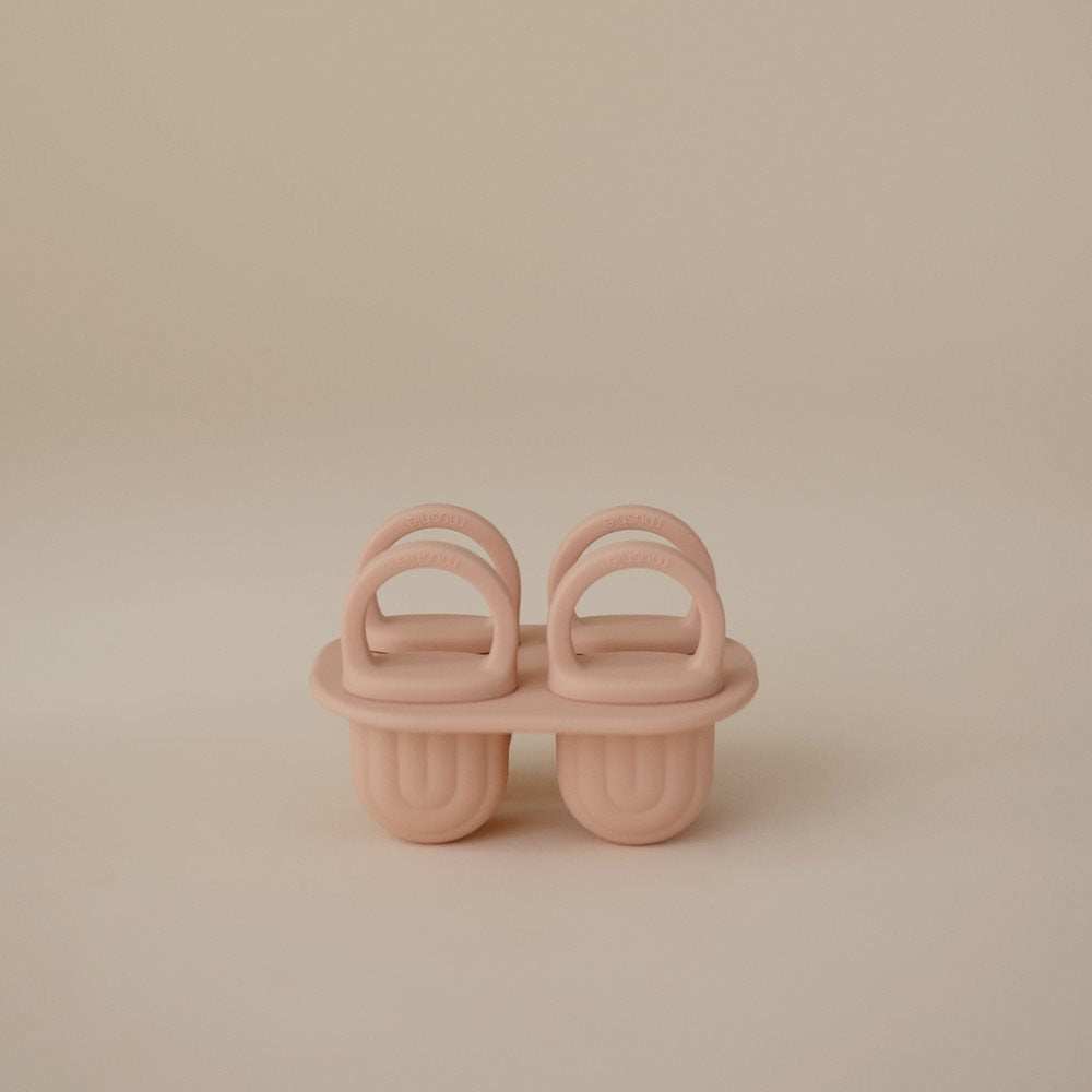 Mushie® Silikonski modelček za sladoled Blush Mushie