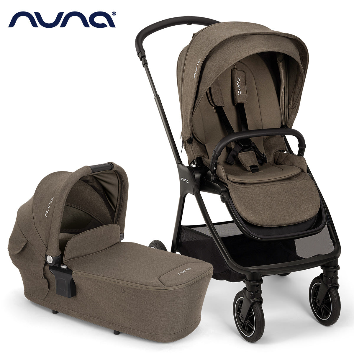 Nuna® Otroški voziček 2v1 Triv™ Next + Lytl™ Pistachio Nuna