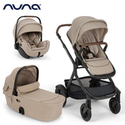Nuna® Otroški voziček 3v1 Demi™ Next z rolko + Arra™ Flex Cosmopolitan Collection Nuna