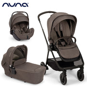 Nuna® Otroški voziček 3v1 Triv™ Next + Lytl™ + Arra™ Flex Chestnut Nuna