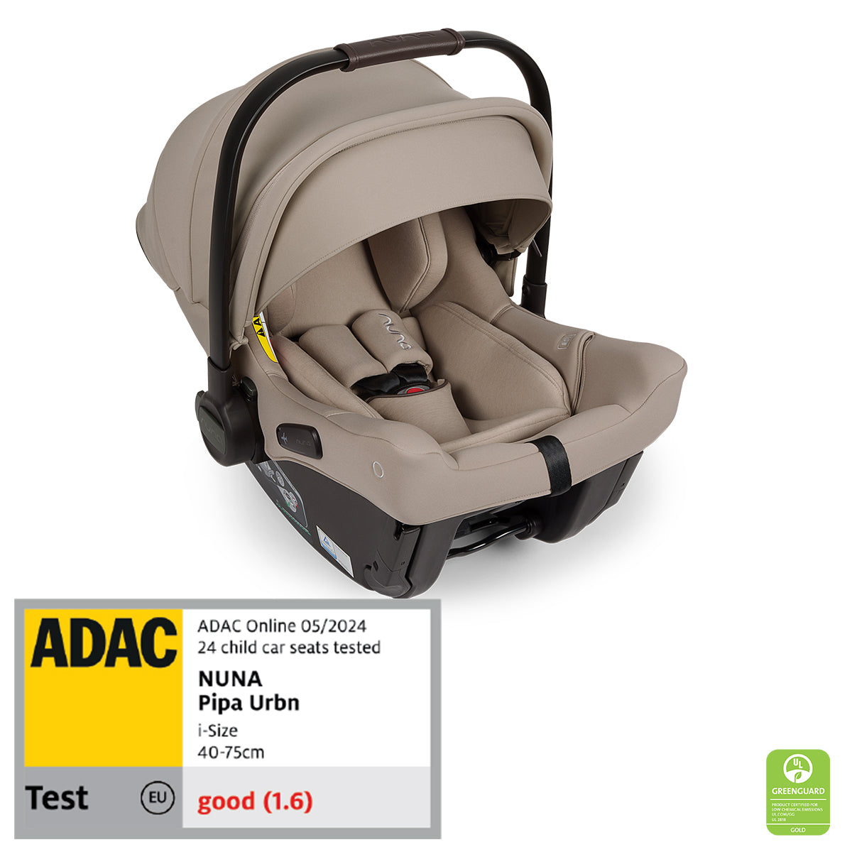 Nuna® Otroški voziček 3v1 Triv™ Next + Lytl™ + Pipa™ Urbn Chateau Nuna