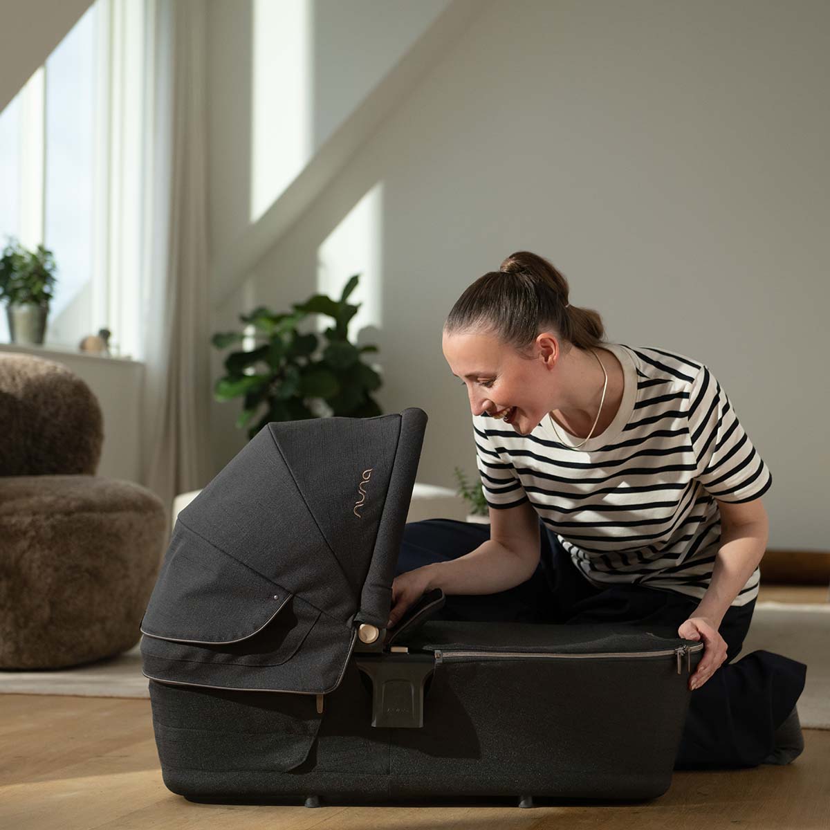 Nuna® Otroški voziček 3v1 Triv™ Next + Lytl™ + Pipa™ Urbn Chateau Nuna