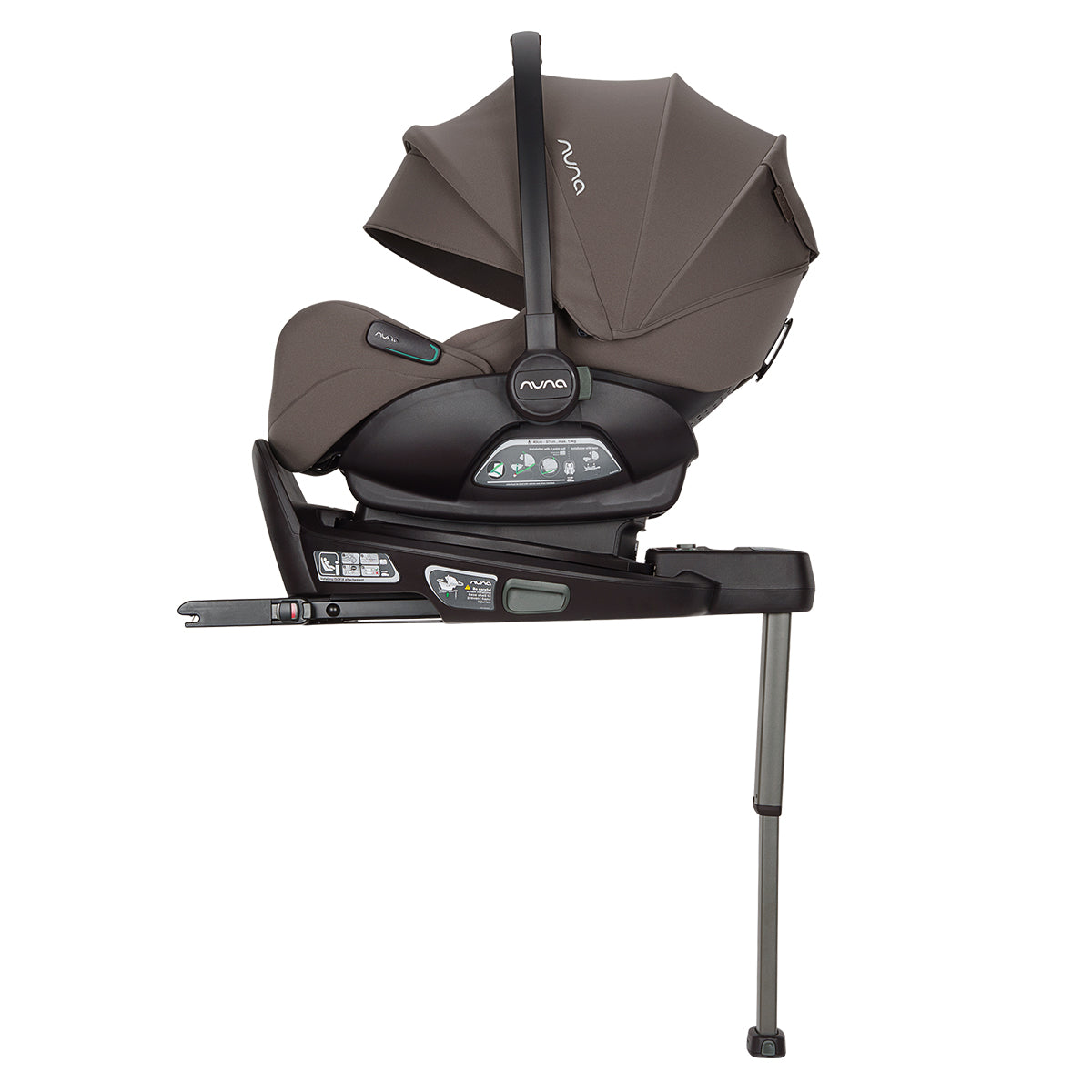 Nuna® Otroški voziček 4v1 Triv™ Next + Lytl™ + Arra™ Flex Chestnut + Isofix baza Next Nuna