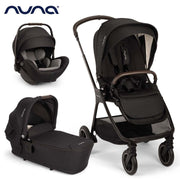 Nuna® Otroški voziček 3v1 Triv™ Next + Lytl™ + Arra™ Flex Caviar Nuna