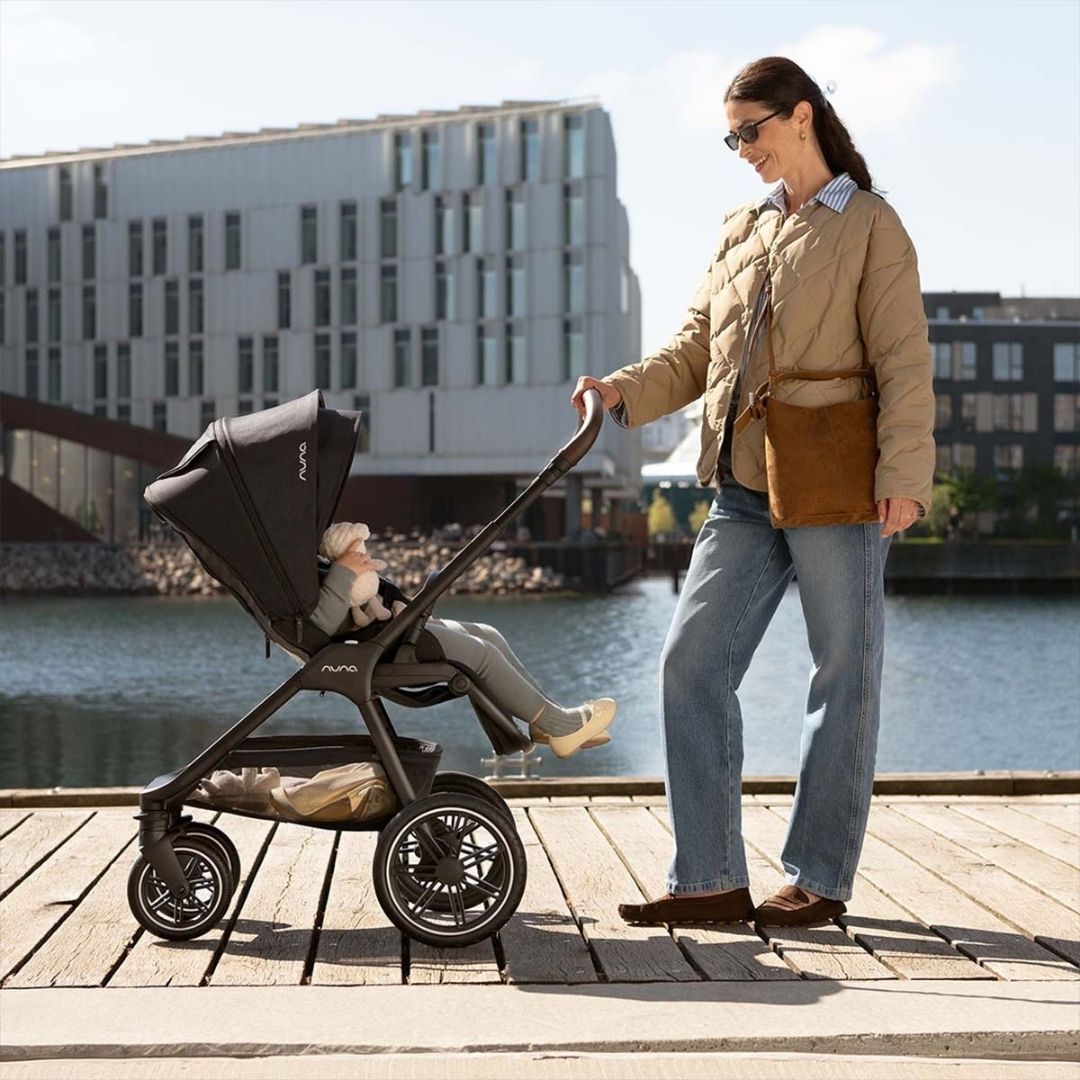 Nuna® Otroški voziček 2v1 Triv™ LX All-Season Caviar Nuna