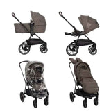Nuna® Dječja kolica 2u1 Triv™ LX All-Season Chestnut