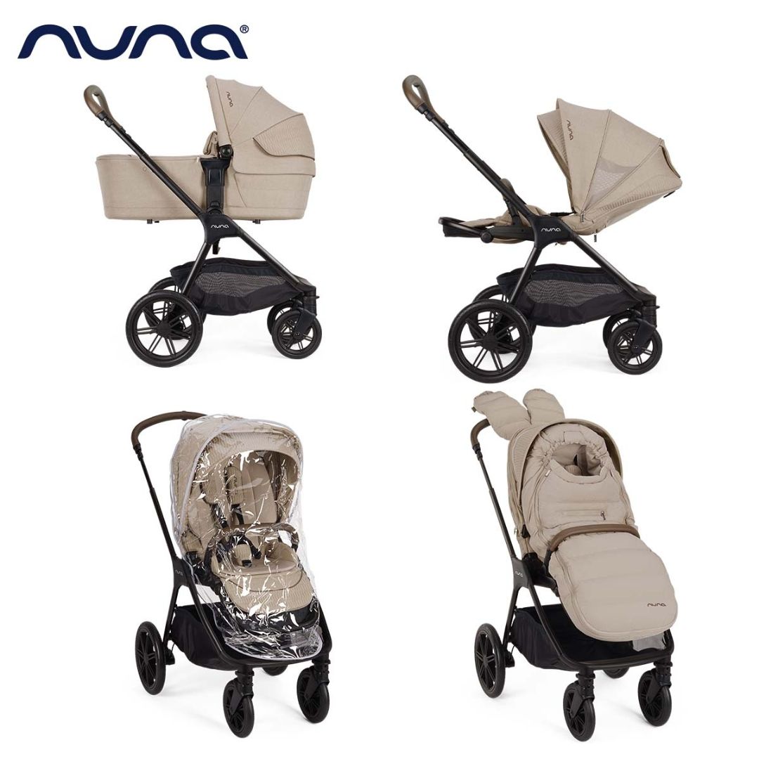 Nuna® Otroški voziček 2v1 Triv™ LX All-Season Cosmopolitan Collection Nuna