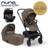 Nuna® Passeggino 3in1 Mixx™ Next Pistachio + Pipa™ Next Caviar New
