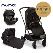 Nuna® Dječja kolica 3u1 TRIV™ Next + Lytl™ + Arra™ Flex Caviar