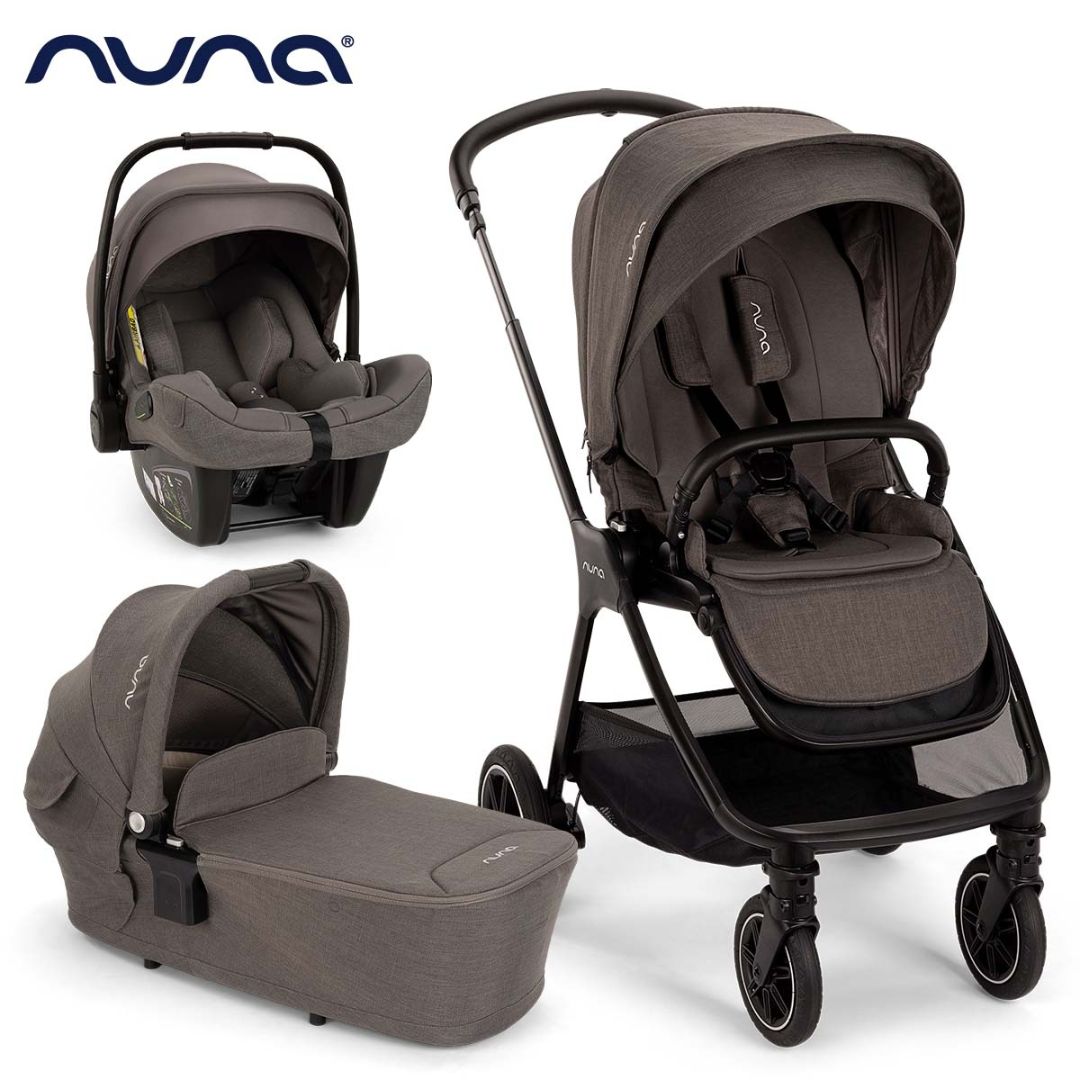 Nuna® Otroški voziček 3v1 Triv™ Next + Lytl™ + Pipa™ Next Thunder Nuna
