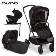 Nuna® Otroški voziček 4v1 Triv™ Next + Lytl™ + Pipa™ Next Caviar + Isofix baza Next Nuna