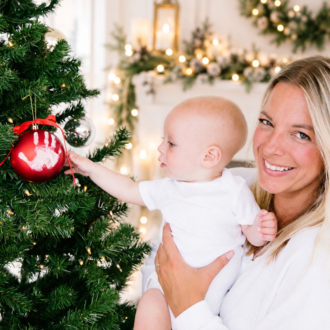 Pearhead® Babyprints Christmas Ball Ornament – slika 2