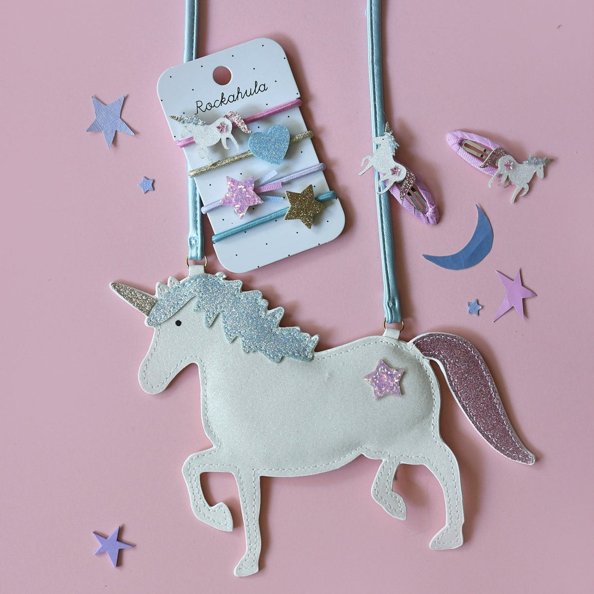 Rockahula® Otroška torbica Unicorn Glitter – slika 2