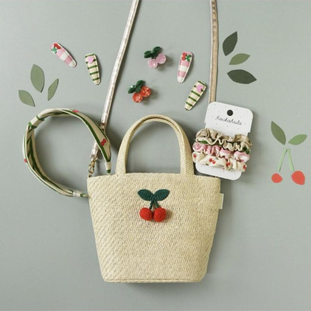 Rockahula® Sponke za lase Cherry Kiss Fabric